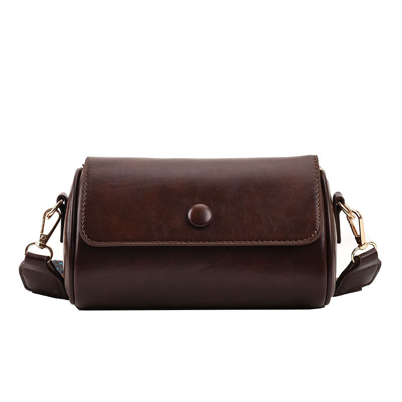 Trendy Spring Versatile Wide-strap Shoulder Messenger Bag