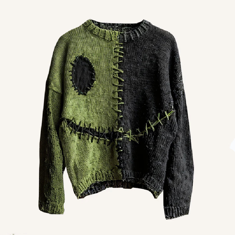 Women's Halloween Printed Crew Neck Sweatshirt